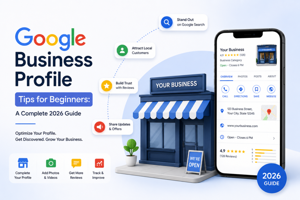 Google Business Profile tips for beginners 2026 guide